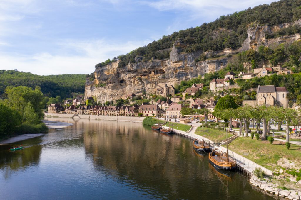 Village de La Roque Gageac en Dordogne