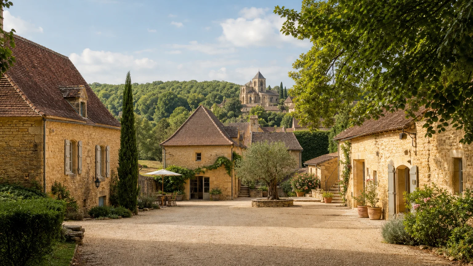 Gîtes en pierre dans un cadre calme du Périgord Noir